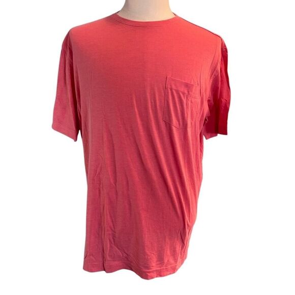 NWT Peter Millar Seaside T-Shirt Crew Neck Cotton Modal XXL Color: Plem Coral - Picture 1 of 6